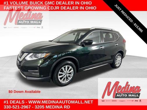 Midnight Pine Metallic 2020 Nissan Rogue SV