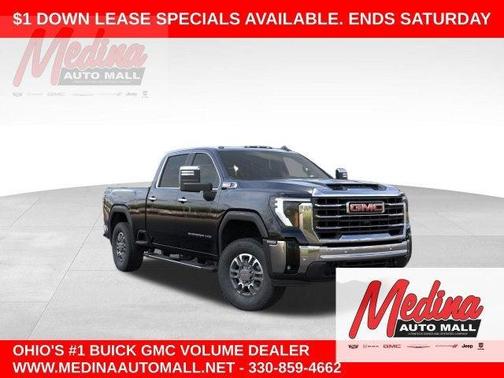 Onyx Black 2026 GMC Sierra 3500 SLT
