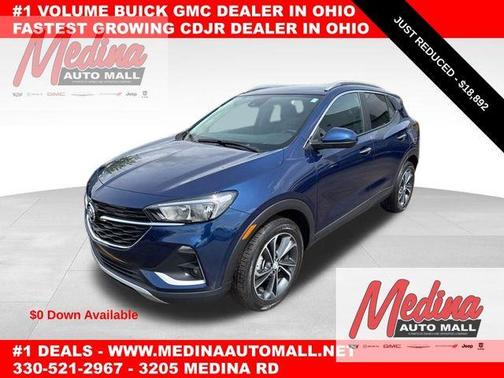 Sapphire Metallic 2023 Buick Encore GX Select