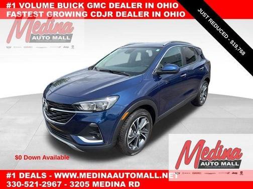 Sapphire Metallic 2023 Buick Encore GX Select