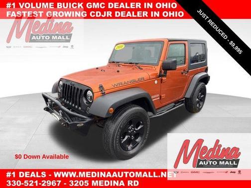 Mango Tango Pearlcoat 2010 Jeep Wrangler Sport