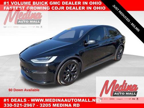 Black 2022 Tesla Model X Plaid