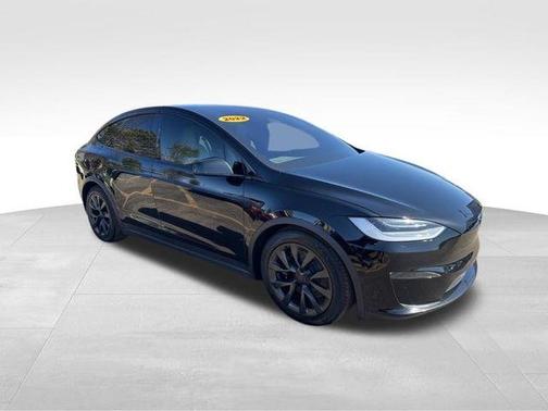 Black 2022 Tesla Model X Plaid