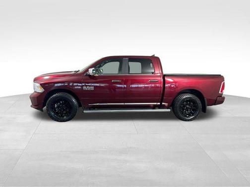 Red 2017 RAM 1500 Longhorn