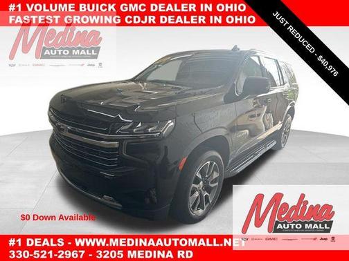 Black 2021 Chevrolet Tahoe LT