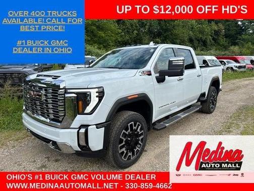 Glacier White 2026 GMC Sierra 2500 Denali