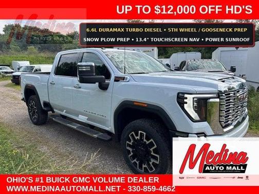 Glacier White 2026 GMC Sierra 2500 Denali