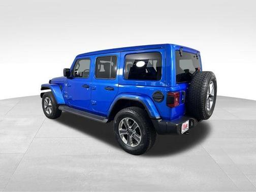 Hydro Blue Pearlcoat 2022 Jeep Wrangler Unlimited Sahara