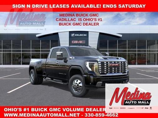 Onyx Black 2026 GMC Sierra 3500 Denali