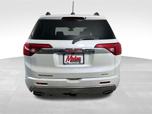 White Frost Tri-Coat 2017 GMC Acadia Denali