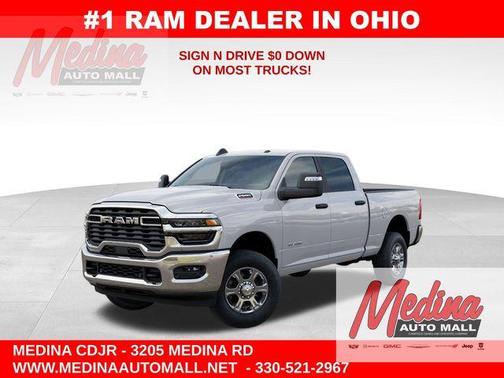 Bright White Clearcoat 2026 RAM 2500 Big Horn