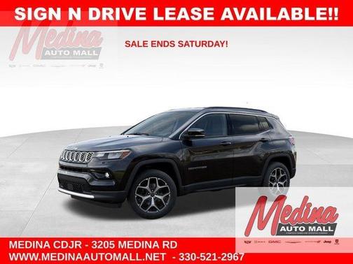Diamond Black 2026 Jeep Compass Limited