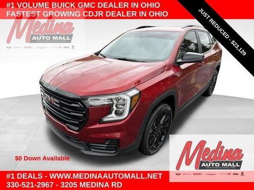 Volcanic Red 2023 GMC Terrain SLE