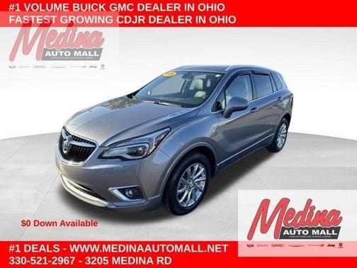Satin Steel Gray Metallic 2020 Buick Envision Essence