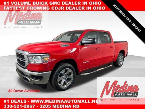 Flame Red Clearcoat 2022 RAM 1500 Big Horn