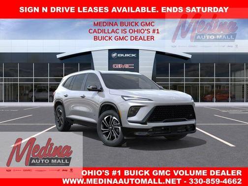 Moonstone Gray Metallic 2026 Buick Enclave Sport Touring