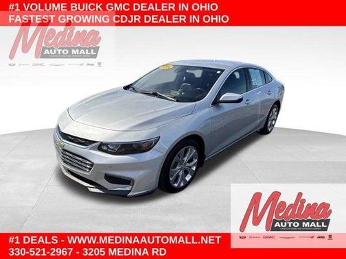Silver Ice Metallic 2018 Chevrolet Malibu Premier