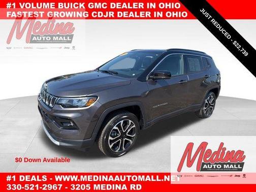 Granite Crystal Clearcoat Metallic 2023 Jeep Compass Limited