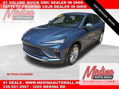 Ocean Blue Metallic 2025 Buick Envista Preferred