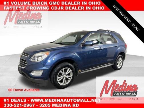 Patriot Blue Metallic 2016 Chevrolet Equinox LT