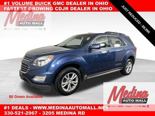 Patriot Blue Metallic 2016 Chevrolet Equinox LT