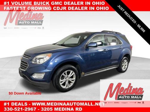 Patriot Blue Metallic 2016 Chevrolet Equinox LT