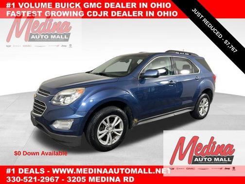 Patriot Blue Metallic 2016 Chevrolet Equinox LT