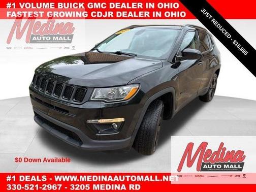 Diamond Black 2020 Jeep Compass Altitude