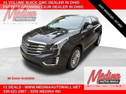 Dark Granite Metallic 2018 Cadillac XT5 Luxury