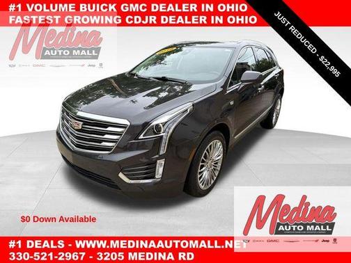 Dark Granite Metallic 2018 Cadillac XT5 Luxury