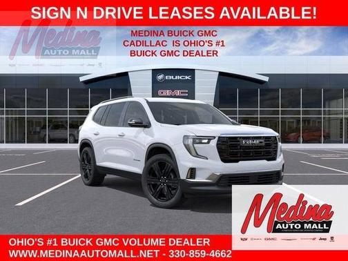 Summit White 2026 GMC Acadia Elevation
