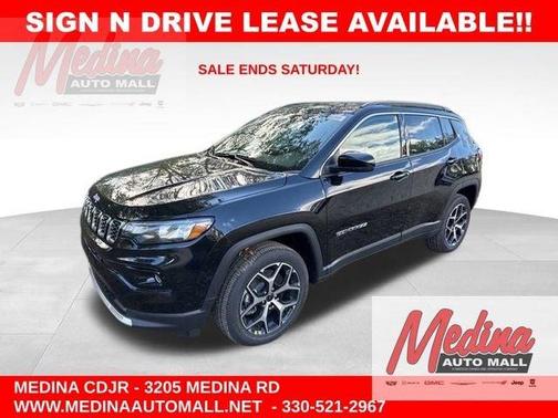 Diamond Black 2026 Jeep Compass Limited