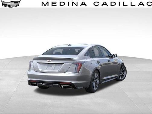 Silver Metallic 2026 Cadillac CT5 Sport AWD