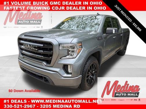 Quicksilver Metallic 2021 GMC Sierra 1500 Elevation