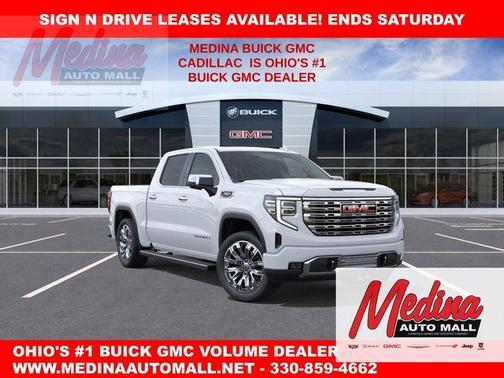 Glacier White 2026 GMC Sierra 1500 Denali