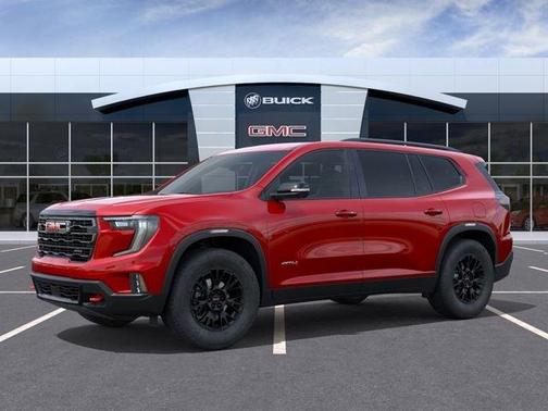Volcanic Red 2026 GMC Acadia AT4