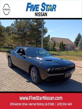 Pitch Black Clearcoat 2017 Dodge Challenger GT