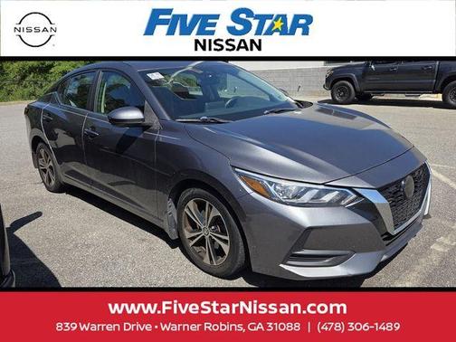 Gun Metallic 2020 Nissan Sentra SV