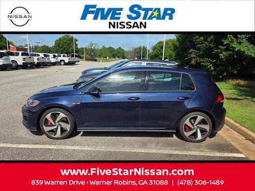 Night Blue Metallic 2019 Volkswagen Golf GTI 2.0T SE