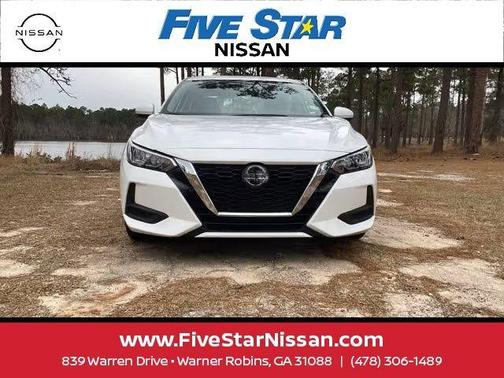 Aspen White 2023 Nissan Sentra SV