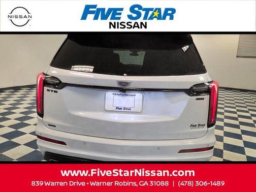 Crystal White 2023 Cadillac XT6 Sport AWD