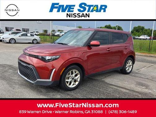Orange 2023 Kia Soul S