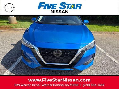 Electric Blue Metallic 2023 Nissan Sentra SV