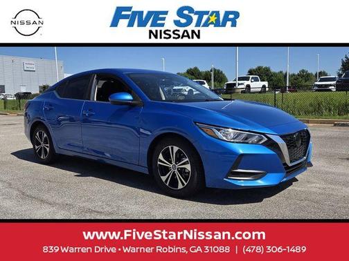 Electric Blue Metallic 2023 Nissan Sentra SV