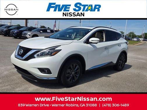 White 2018 Nissan Murano SV