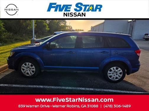 Blue Streak Pearlcoat 2015 Dodge Journey SE