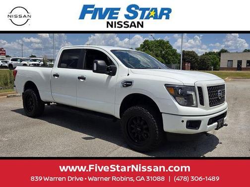 White 2019 Nissan Titan XD SV