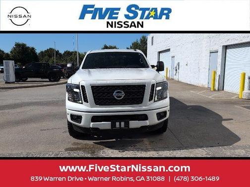 White 2019 Nissan Titan XD SV