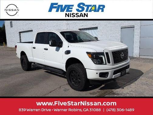 White 2019 Nissan Titan XD SV