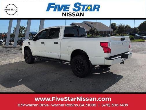 White 2019 Nissan Titan XD SV